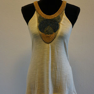 Beaded Hazel Dress Anthropologie Free People M